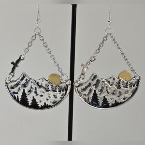 Mountain Scene Earrings